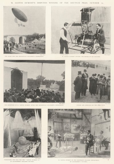 M Santos Dumonts vitatták a Deutsch-díj elnyerését, október 19 alkotó: English Photographer