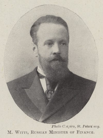 M Witti, orosz pénzügyminiszter alkotó: English Photographer