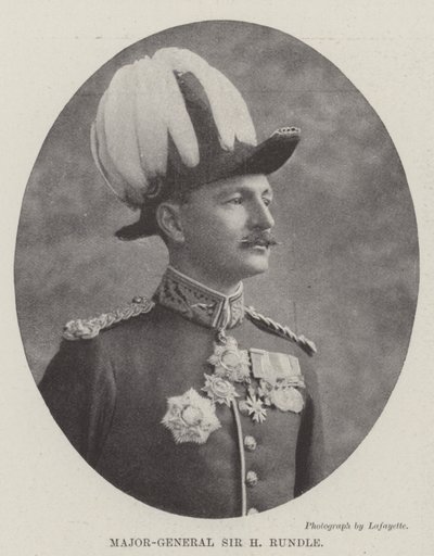 Sir H Rundle vezérőrnagy alkotó: English Photographer