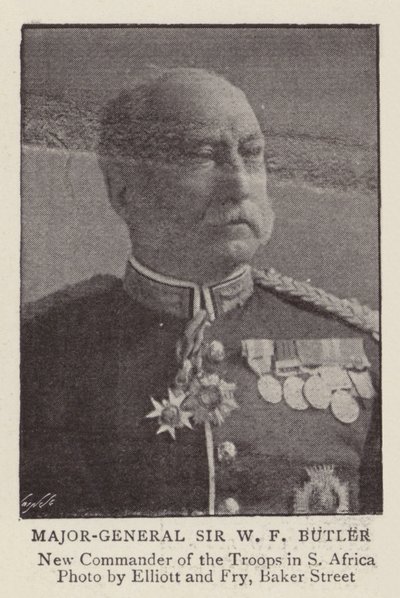 Sir W. F. Butler vezérőrnagy alkotó: English Photographer