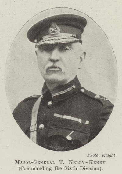 T Kelly-Kenny vezérőrnagy, a hatodik hadosztály parancsnoka alkotó: English Photographer