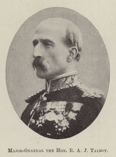 Tisztelt R A J Talbot vezérőrnagy alkotó: English Photographer