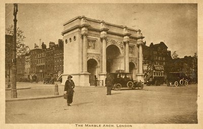 Marble Arch, London (f/w fotó) alkotó: English Photographer