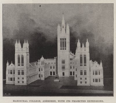 Marischal College, Aberdeen, tervezett bővítményeivel alkotó: English Photographer
