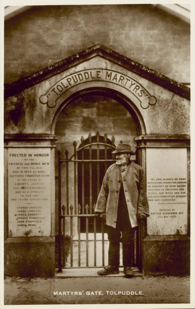 Mártír kapuja, Tolpuddle alkotó: English Photographer