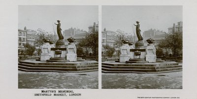 Mártírok emlékműve, Smithfield alkotó: English Photographer