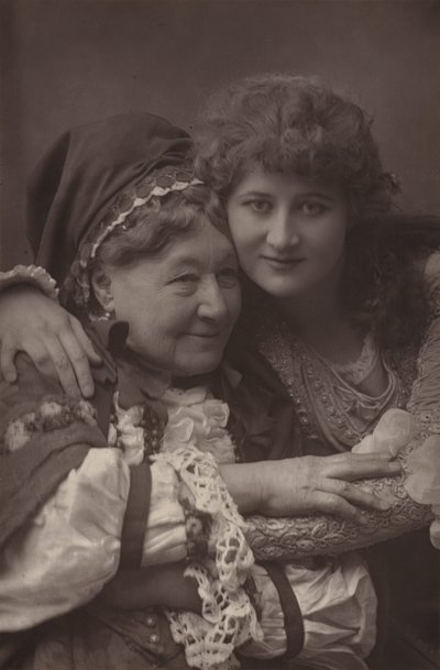 Mary Anderson és Mrs Stirling alkotó: English Photographer