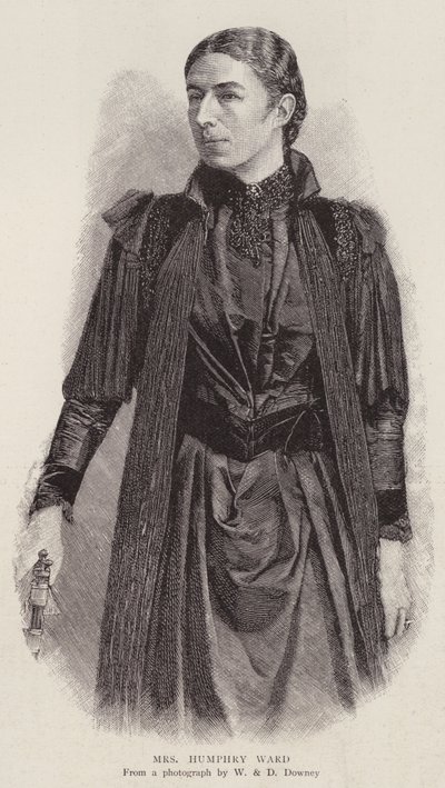 Mary Augusta Ward angol regényíró (litho) alkotó: English Photographer