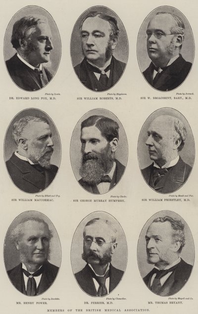 A British Medical Association tagjai alkotó: English Photographer