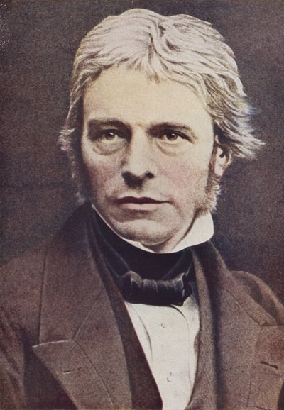 Michael Faraday, angol fizikus és kémikus (színes fotó) alkotó: English Photographer