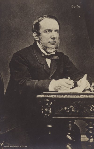 Michael William Balfe ír zeneszerző (1808-1870) alkotó: English Photographer