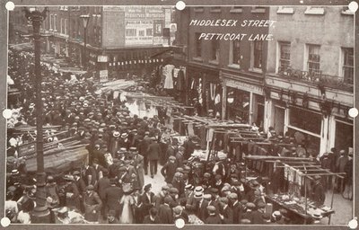 Middlesex Street a Petticoat Lane-en alkotó: English Photographer