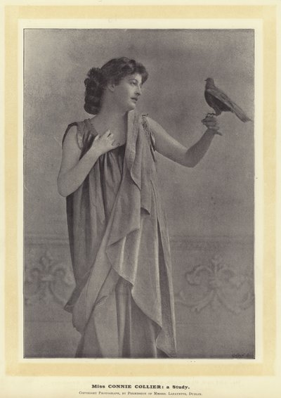 Miss Connie Collier: egy tanulmány alkotó: English Photographer