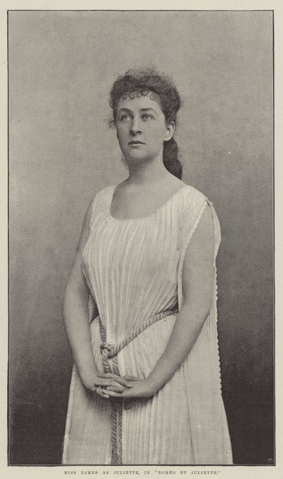 Miss Eames Júlia szerepében, a Rómeó és Júlia című filmben alkotó: English Photographer