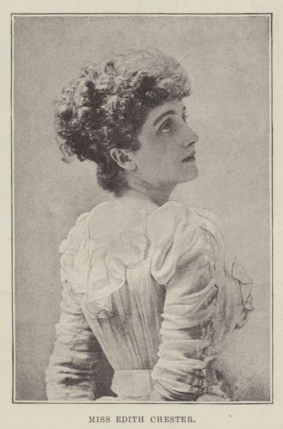 Miss Edith Chester alkotó: English Photographer