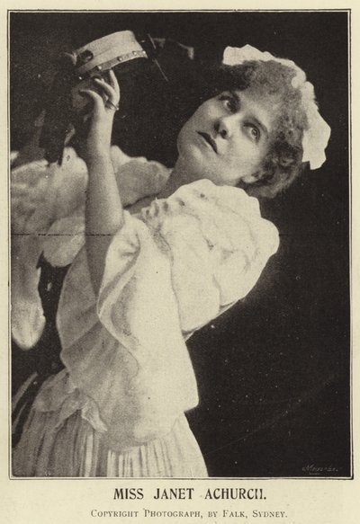 Janet Achurch kisasszony alkotó: English Photographer