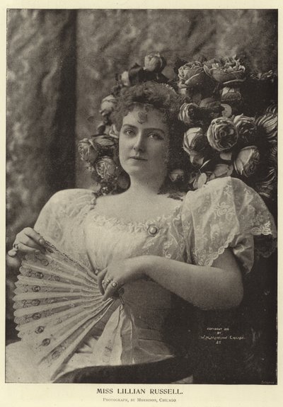 Lillian Russell kisasszony alkotó: English Photographer