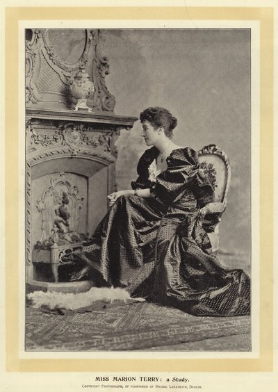 Miss Marion Terry: egy tanulmány alkotó: English Photographer
