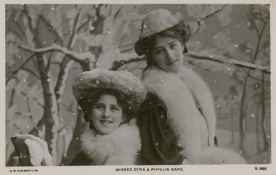 Zena és Phyllis Dare kisasszonyok alkotó: English Photographer