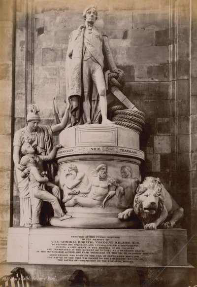 Emlékmű Horatio Nelson admirálisnak alkotó: English Photographer