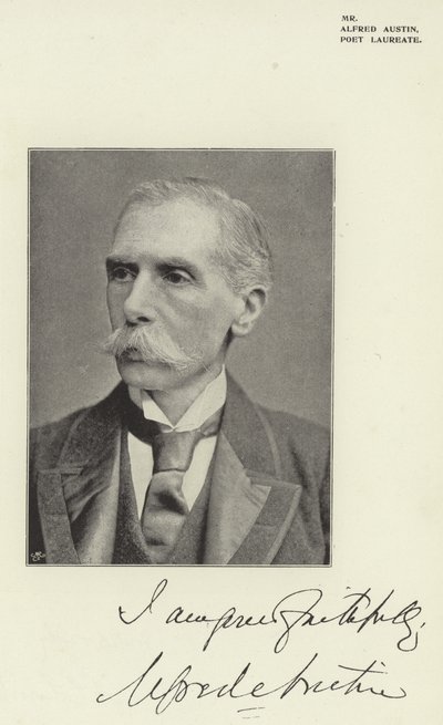 Alfred Austin úr, a költő díjazottja alkotó: English Photographer