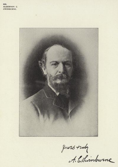 Algernon C Swinburne úr alkotó: English Photographer