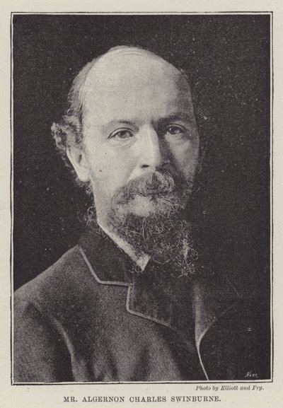 Algernon Charles Swinburne úr alkotó: English Photographer