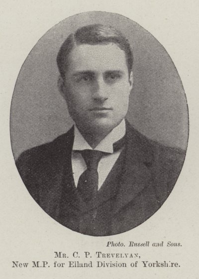 CP Trevelyan úr, a Yorkshire-i Elland Division új képviselője alkotó: English Photographer