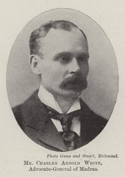 Charles Arnold White úr, Madras főtanácsnoka alkotó: English Photographer