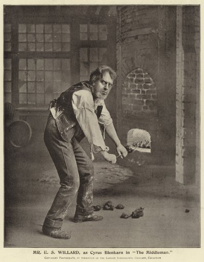 Mr E S Willard, mint Cyrus Blenkarn a Köztesemberben alkotó: English Photographer