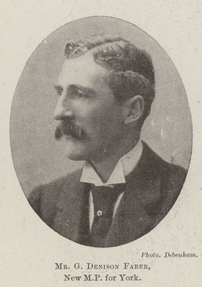 G Denison Faber, York új képviselője alkotó: English Photographer