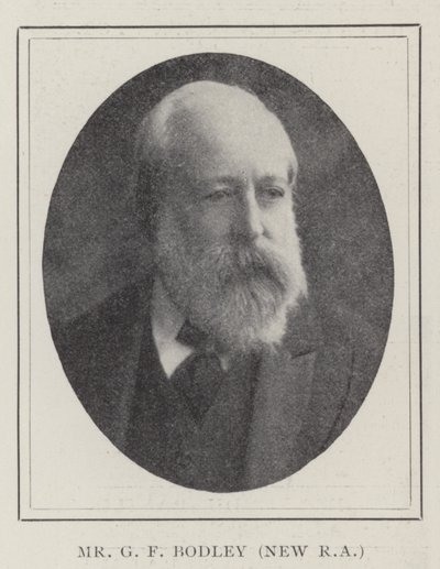 Mr. G. F. Bodley, Új RA alkotó: English Photographer