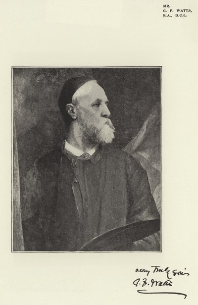 Mr. G. F. Watts, RA, DCL alkotó: English Photographer