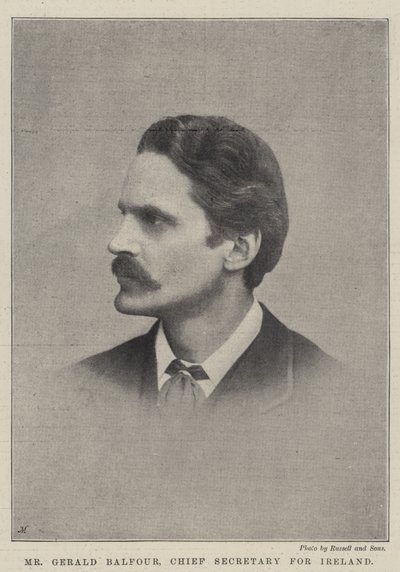 Gerald Balfour, Írországért felelős főtitkár alkotó: English Photographer