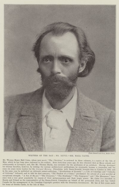 Hall Caine úr alkotó: English Photographer
