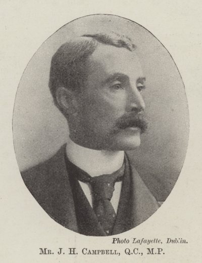 J H Campbell, QC, képviselő alkotó: English Photographer