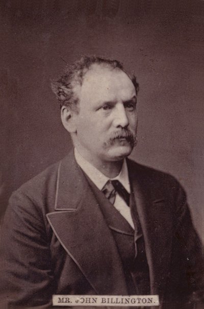 Mr. John Billington alkotó: English Photographer