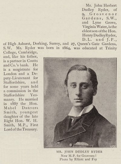 John Dudley Ryder úr alkotó: English Photographer