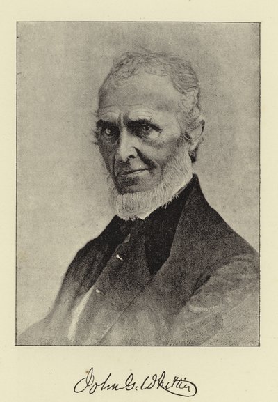 John G Whittier úr, Amerika kvéker-költője alkotó: English Photographer