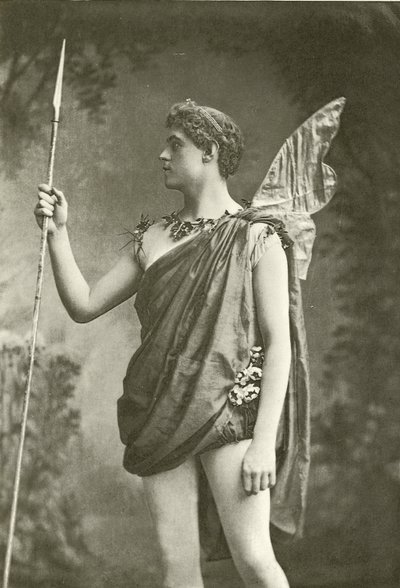Otto Stuart, mint Oberon (mélynyomás) alkotó: English Photographer