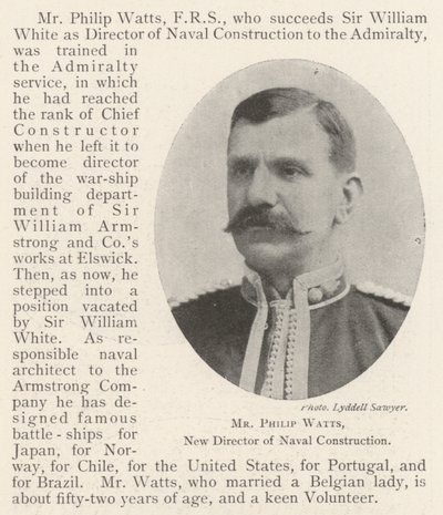 Philip Watts úr, a haditengerészet új igazgatója alkotó: English Photographer