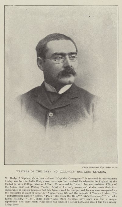 Rudyard Kipling úr alkotó: English Photographer