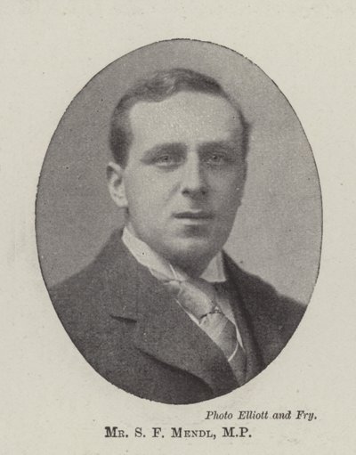 S. F. Mendl képviselő úr alkotó: English Photographer