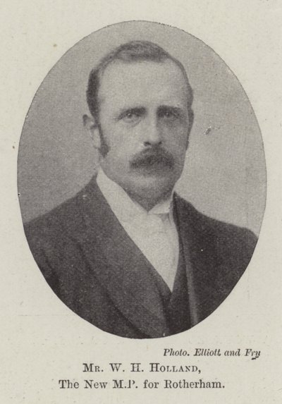 W H Holland úr, Rotherham új képviselője alkotó: English Photographer