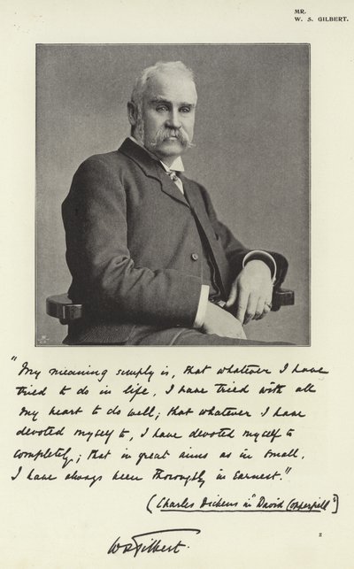 WS Gilbert úr alkotó: English Photographer