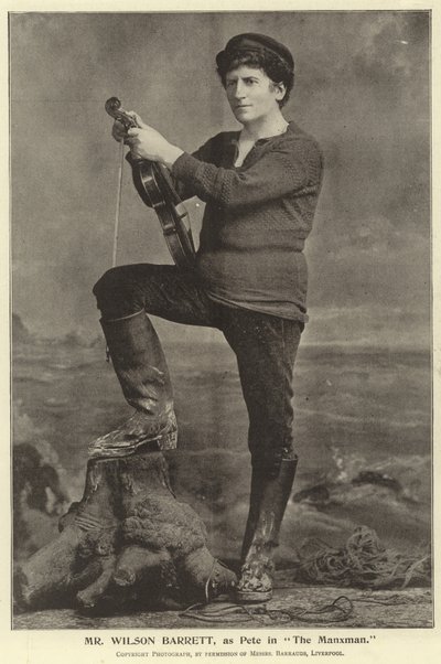 Wilson Barrett úr, mint Pete a Manxmanben alkotó: English Photographer