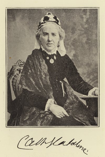 Mrs Gladstone alkotó: English Photographer