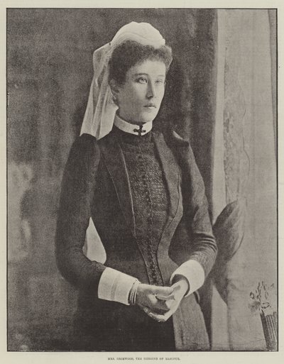 Mrs. Grimwood, Manipur hősnője alkotó: English Photographer