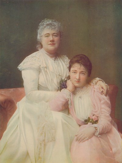 Mrs. Lewis és Miss Mabel Terry-Lewis alkotó: English Photographer