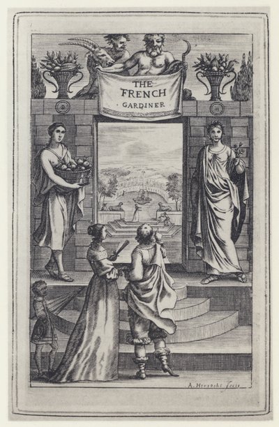 N de Bonnefons, The French Gardiner, Tr J Evelyn, J Crooke 1658 (f/w fotó) alkotó: English Photographer